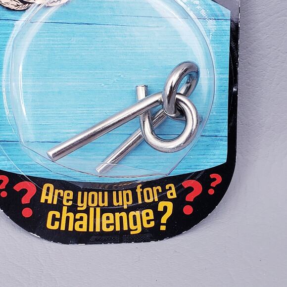 Greenbrier Intl. Metal Brain Teaser Challenge Puzzle Games New Sealed in Package - Picture 3 of 8